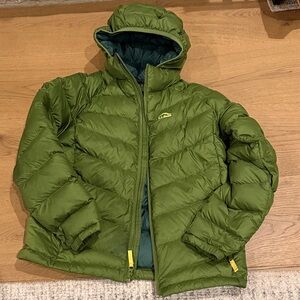 L.L. Bean Dark Green Quilted Jacket
